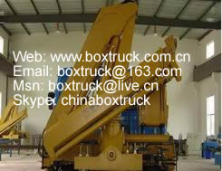 Knuckle boom crane